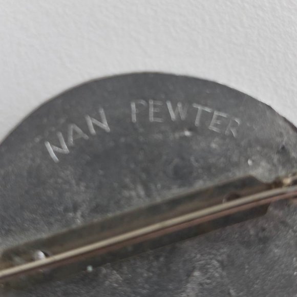 Nan Pewter Viking reproduction brooch - Picture 5 of 9